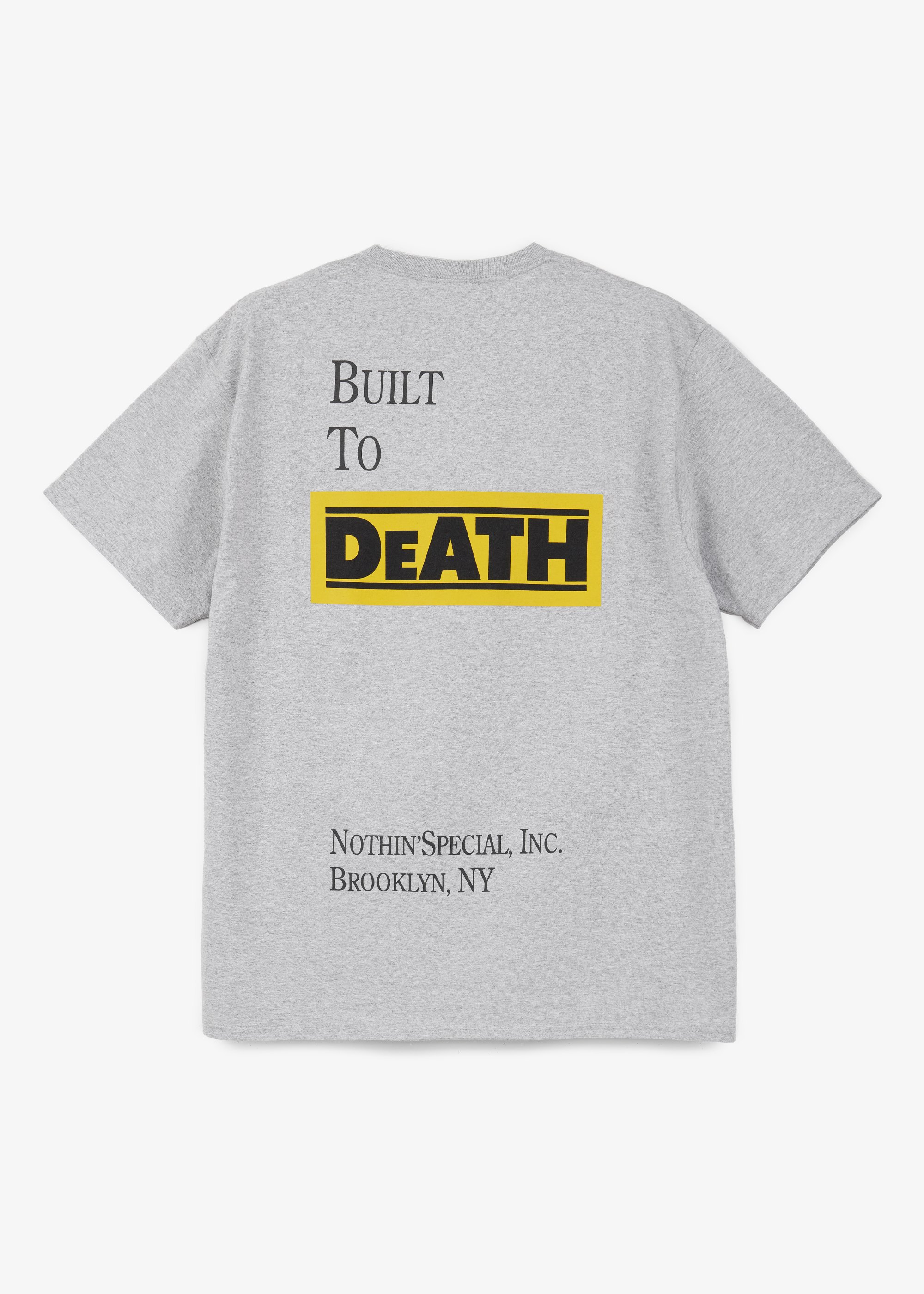 BUILT TO DEATH POCKET TEE — NOTHIN'SPECIAL